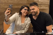 Roberta Miranda e namorado