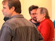 Pedro Garcia Netto esteve no velório de Edward Boggis Pedro Garcia Netto esteve no velório de Edward Boggis