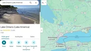 Google Earth acata decreto de Trump e atualiza nome do Lago Ontário Google Earth acata decreto de Trump e atualiza nome do Lago Ontário