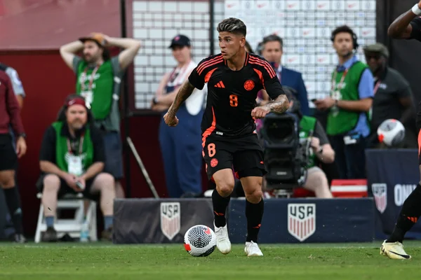 Foto colorida de Jorge Carrascal, novo reforço do Flamengo - Metrópoles