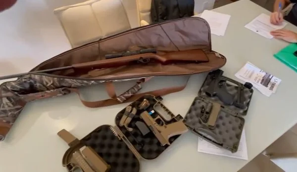 Armas apreendidas na Operação Lesa Pátria
