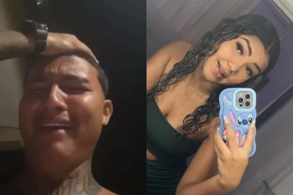 Imagem colorida, "Isso foi covardia", diz namorado de influencer morta a tiros. Vídeo - Metrópoles