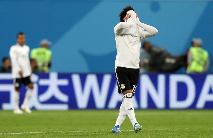 Salah lamenta chance perdida. Só milagre pode evitar eliminação do Egito Salah lamenta chance perdida. Só milagre pode evitar eliminação do Egito