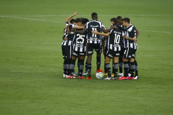 Jogadores do Botafogo