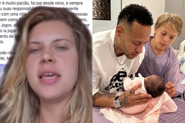 Vídeo: atriz detona elogios a Neymar por “fazer o mínimo” como pai