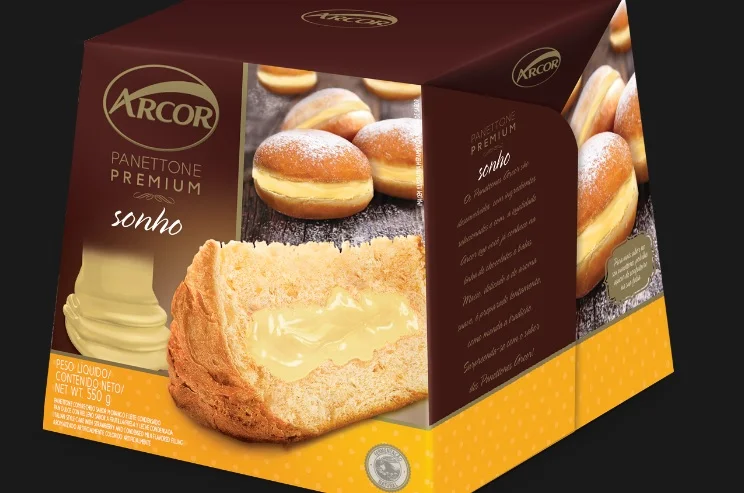 A Arcor aposta no recheio de Sonho - a embalagem de 550 gramas tem preço sugerido de R$ 19,99 A Arcor aposta no recheio de Sonho - a embalagem de 550 gramas tem preço sugerido de R$ 19,99
