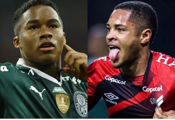 Endrick e Vitor Roque, em campo a dupla de ataque do Brasil em 2026