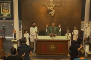 Missa na Paróquia Universitária Beato Carlo Acutis