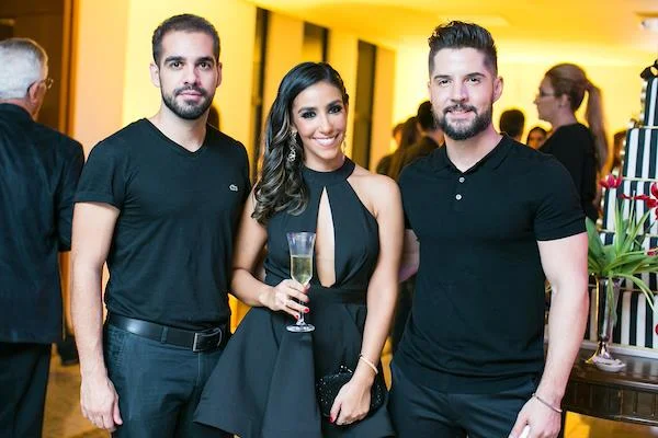 Clay Rodrigues, Priscila Natividade e Tom Siqueira Clay Rodrigues, Priscila Natividade e Tom Siqueira