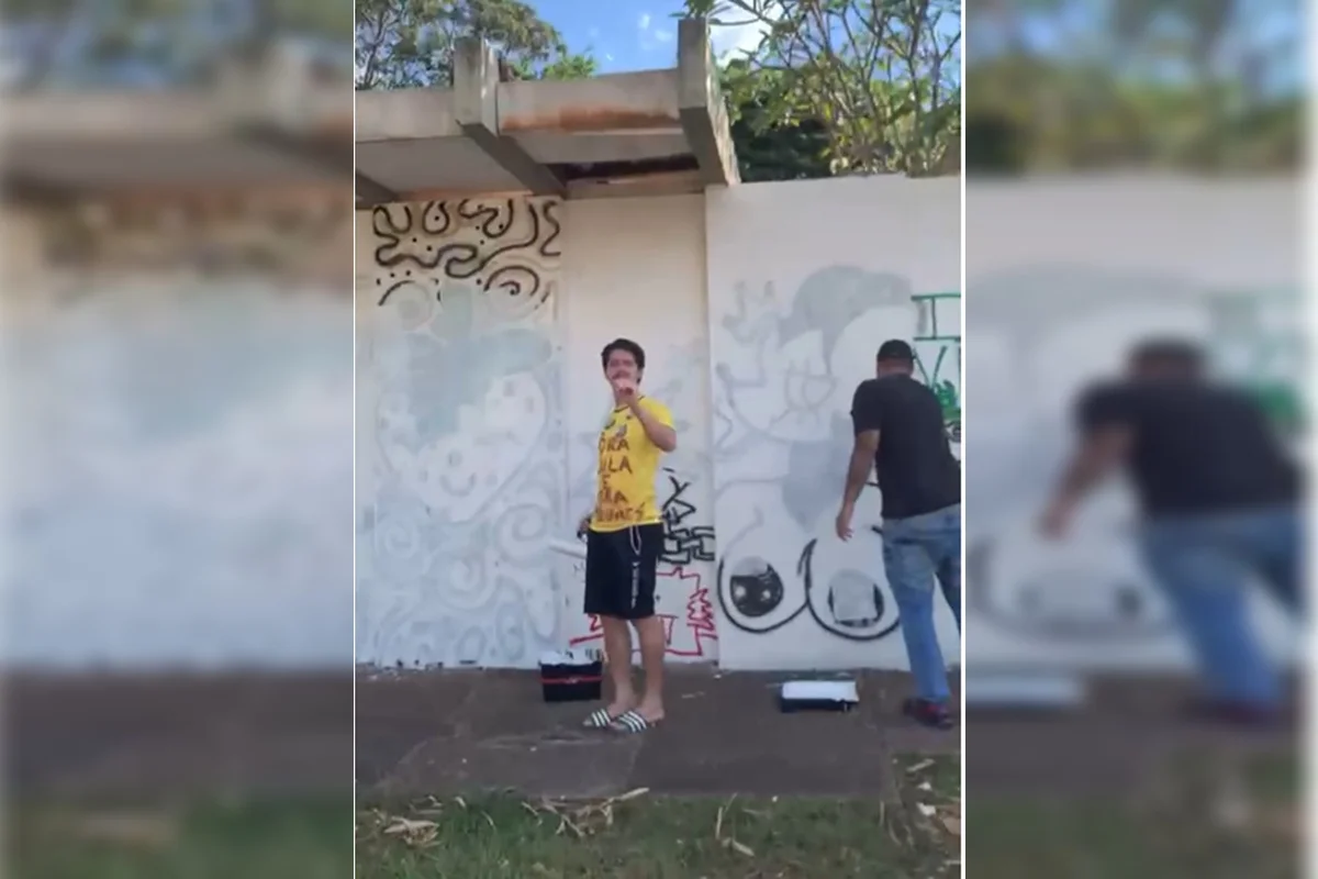 Wilker Leão é preso em flagrante após depredar prédio da UnB Wilker Leão é preso em flagrante após depredar prédio da UnB