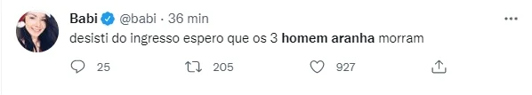 Após a queda dos sites de cinema, as redes sociais foram inundadas com memes sobre o filme Após a queda dos sites de cinema, as redes sociais foram inundadas com memes sobre o filme