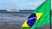 Navios transatlânticos que servirão de hospedagem para a COP30 chegaram ao Porto de Outeiro, em Belém, nesta terça-feira (4/11). Navios transatlânticos que servirão de hospedagem para a COP30 chegaram ao Porto de Outeiro, em Belém, nesta terça-feira (4/11).