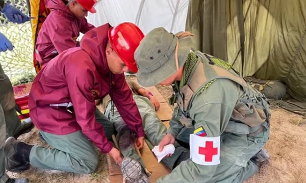 Simulado a emergências na Venezuela