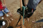 Grupo atravessa corda suspensa a 20 metros de altura na Asa Norte - imagem 4 Grupo atravessa corda suspensa a 20 metros de altura na Asa Norte - imagem 4