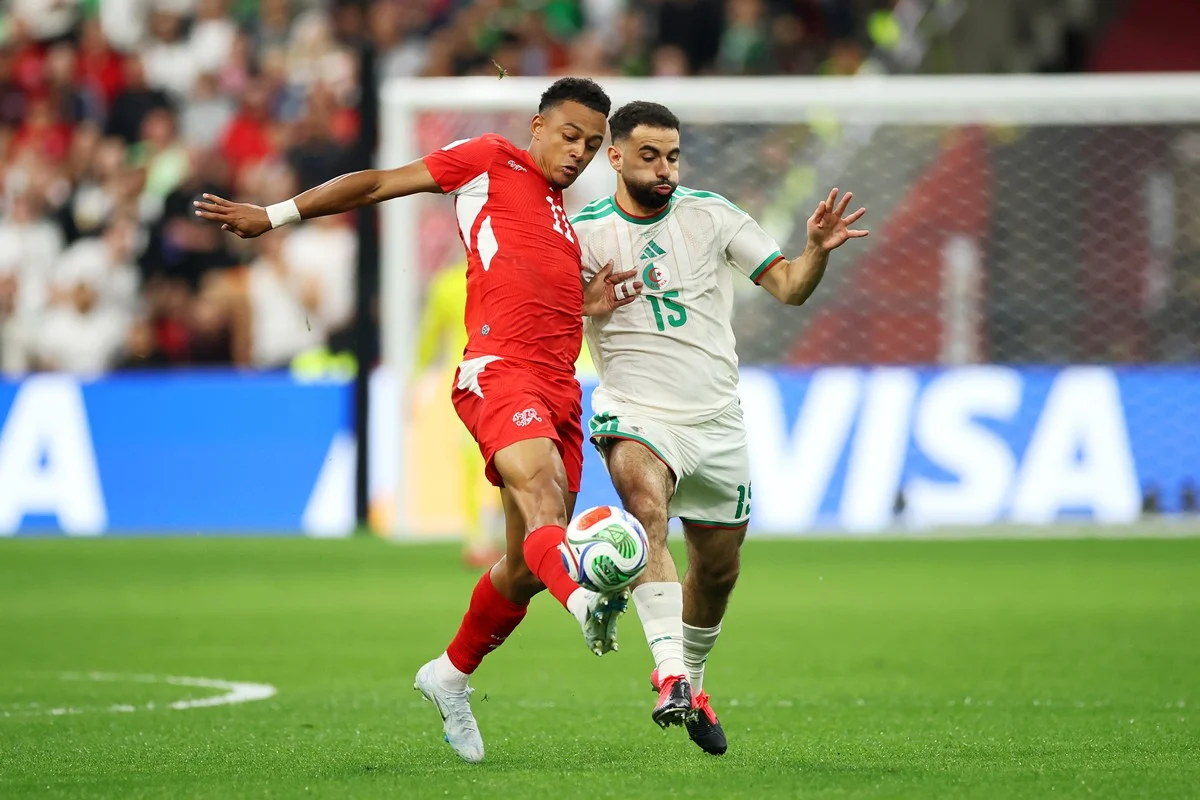 Suíça vence Argélia e se classifica para as oitavas de final da Copa - imagem 1 Suíça vence Argélia e se classifica para as oitavas de final da Copa - imagem 1