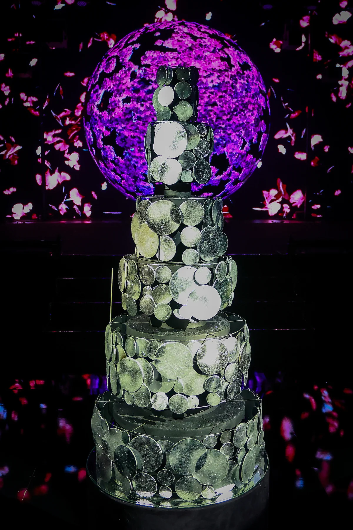 A obra de arte foi assinada pela TB Cake, de Tatiana Barros A obra de arte foi assinada pela TB Cake, de Tatiana Barros