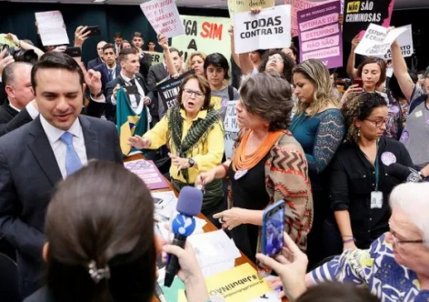 Ex-deputado Evandro Gussi na Câmara