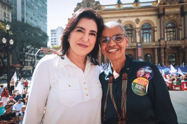 “É sempre assim”, diz Simone Tebet sobre hostilidade contra Marina