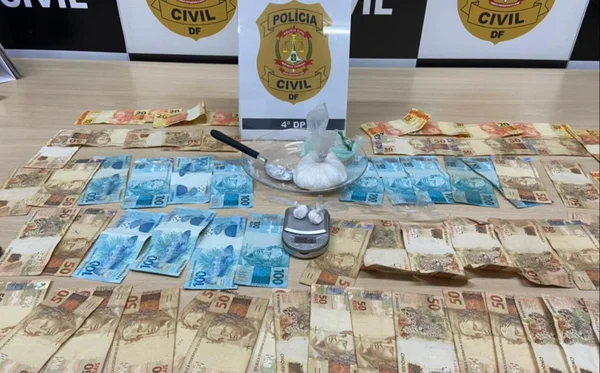 Polícia Civil prende homem de 32 anos com cocaína peruana no DF