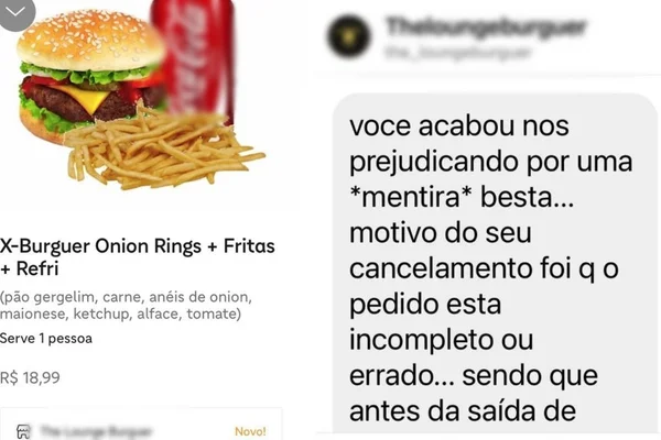 Após reclamar de pedido, mulher é chamada de “morta de fome” em SP