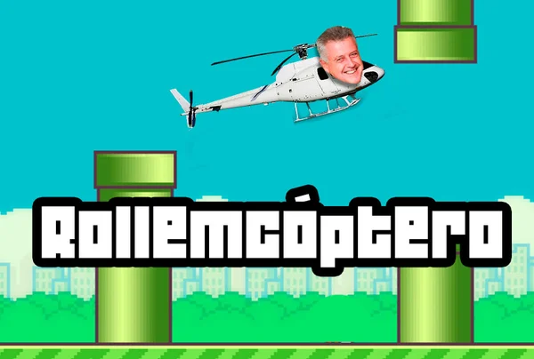 “Rollemcóptero”: conheça a versão de “Flappy Bird” para Rollemberg