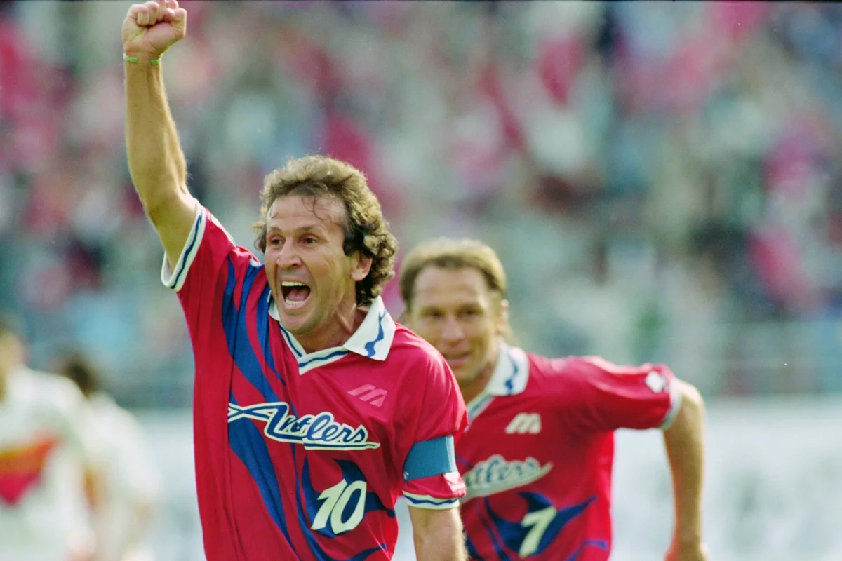 Zico é ídolo também do Kashima Antlers.
