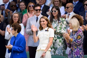 Kate Middleton na final de simples feminino do Campeonato de Wimbledon