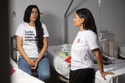 Ana contou com o apoio da ativista Karênina, que montou uma rede de apoio