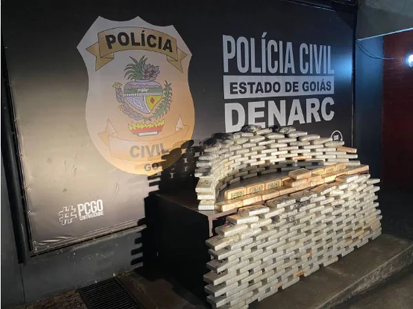 cocaína apreendida
