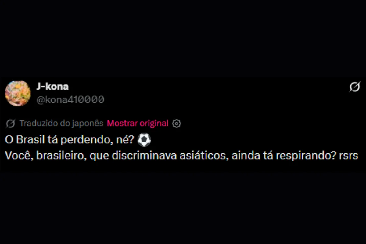 Japoneses zoam Brasil nas redes após eliminação para Noruega na Copa - imagem 2 Japoneses zoam Brasil nas redes após eliminação para Noruega na Copa - imagem 2