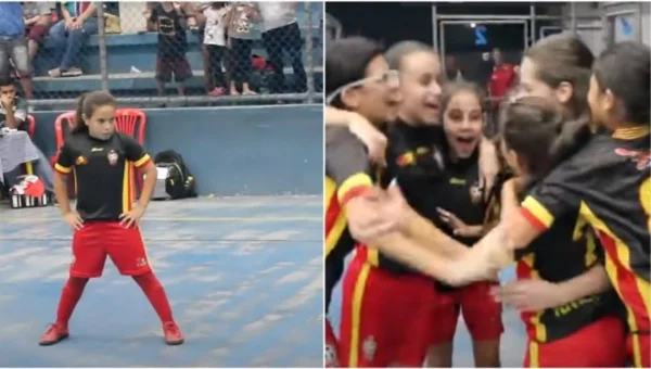 Web resgata disputa de pênaltis infantil entre meninas e meninos e vídeo diverte: ‘Sensacional’