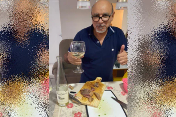 Camarão, churrasco e cerveja: Queiroz esquece sumiço e ostenta nas redes