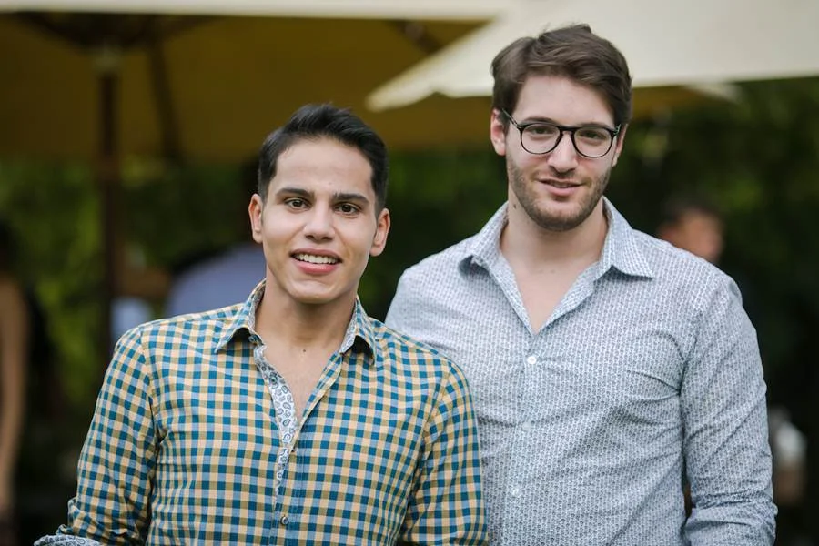 Khalil Faraj e Carlos Issa Khalil Faraj e Carlos Issa