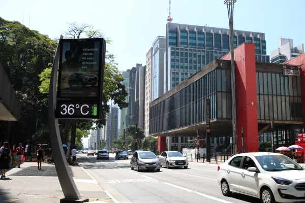 São Paulo pode ter novo recorde de calor nesta quarta, chegando a 36ºC