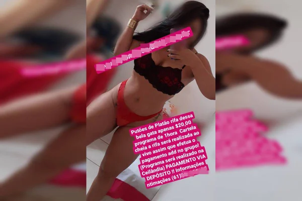 mulher de calcinha