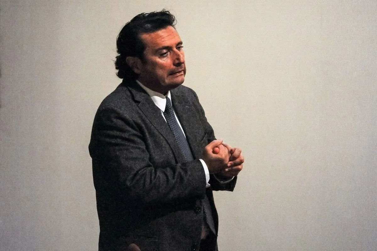 O comandante do Costa Concordia, Francesco Schettino O comandante do Costa Concordia, Francesco Schettino