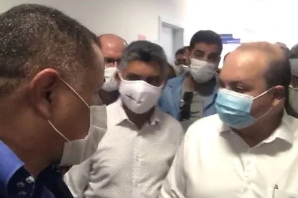 Ibaneis é surpreendido por pergunta de PM