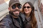 Mari Gonzalez e Pipo Marques posam de óculos escuros Mari Gonzalez e Pipo Marques posam de óculos escuros