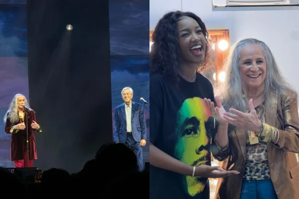 Imagem colorida de Bethânia, Iza e Caetano - Metrópoles