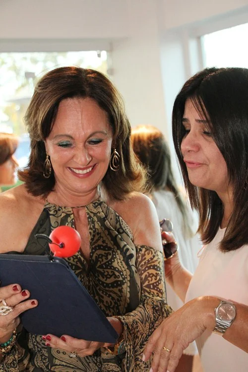 Virginia Drummond e Lana Diniz Virginia Drummond e Lana Diniz
