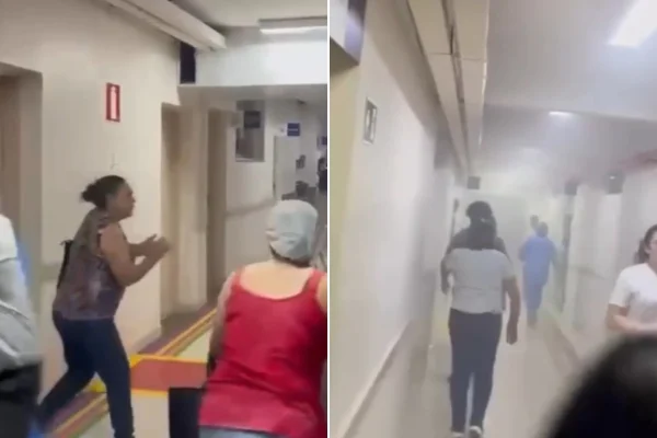 Incêndio em UTI provoca correria em hospital de MG