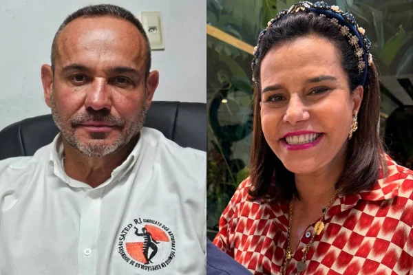 Foto colorida de Hugo Gross e Narcisa - Metrópoles