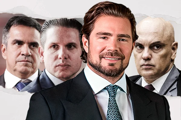 Ciro Nogueira, Hugo Motta, Daniel Vorcaro e Alexandre de Moraes