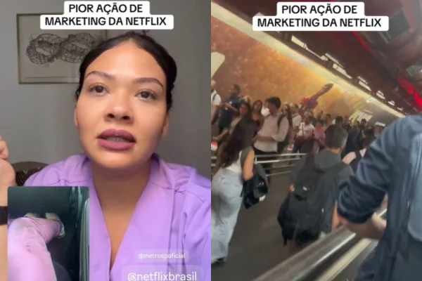 Confusão na transferência entre Linha 4-Amarela e 2-Verde do metrô causou tumulto na quarta-feira. Mulher que passou mal explicou o ocorrido - Metrópoles