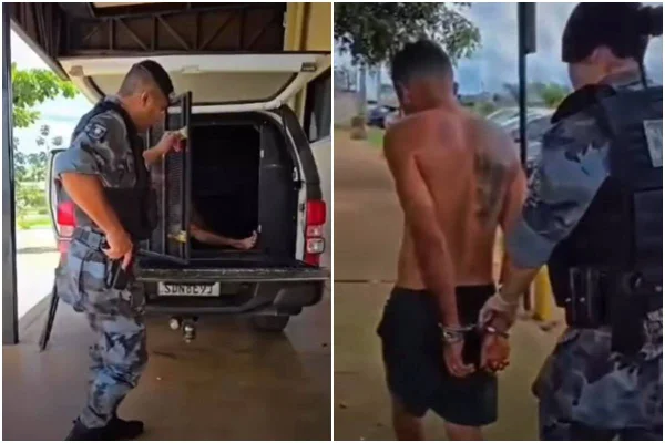 "Vou te cortar todinha": foragido que ameaçou ex é preso no Entorno