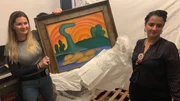 A operação localizou a obra Sol Poente, de Tarsila do Amaral, avaliada em R$ 250 milhões