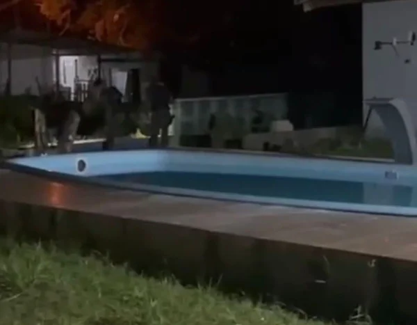 Chácara em Itanhaém onde ocorria suposta reunião