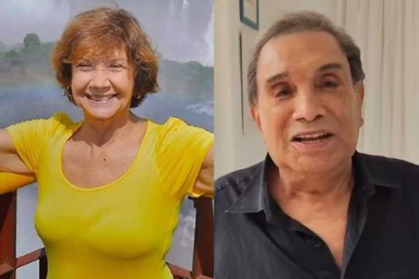 Ana Rosa e Dedé Santana