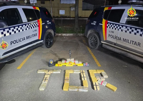 Homem é preso no DF com 30 tabletes de crack e seis de cocaína