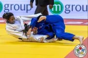 Ketleyn Quadros ganhou a medalha de prata no Grand Slam de Judô da Geórgia